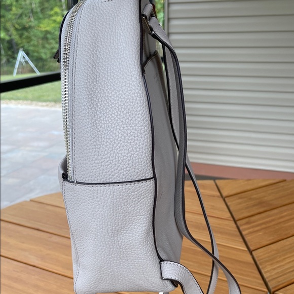 Kate Spade Polly leather Backpack Taupe - Picture 7 of 14